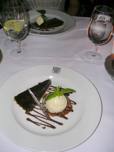 Desert at the Witchery.